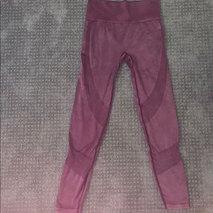 Pink VS purple Seamless Leggings